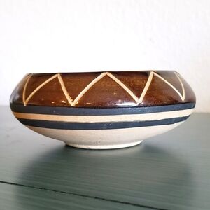 Original Saguaro Stoneware Arizona Wheelthrown Southwestern Planter Bowl